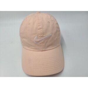 Women Nike Hat Cap S1ZE Heritage86 Strapback Adjustable Cotton Casual Mom Pink
